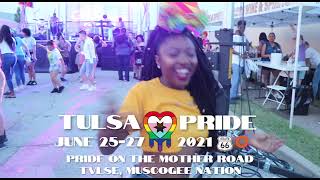 2021 Tulsa Pride on The Mother Road  June 25th27th [upl. by Eerolam142]