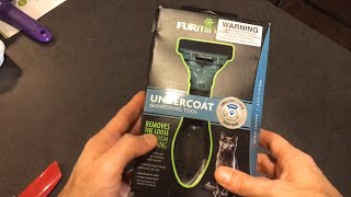 Furminator Undercoat Deshedding Tool For Short Hair Cats [upl. by Sicard]