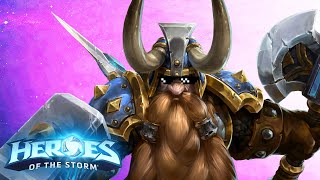 Muradins Quintessential Tank Build  Heroes of the Storm Hots Muradin Gameplay [upl. by Honey]