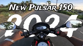 2024 Bajaj 💯 pulsar150🥳Tamil ride review Pulsar king 💥 pvf pulsar150 bajajpulsar [upl. by Eityak]