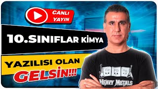 10 Sınıf Kimya 2 Dönem 1 Yazılı Hazırlık yazılı kimya 10sınıf [upl. by Nosnej413]