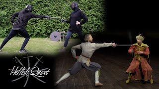 Hellish Quart  Schiavona Attacks pt1  Fencing Game [upl. by Ydrah453]