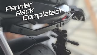 Honda CB650R GIVI Motorcycle luggage rack restoration [upl. by Anatola352]