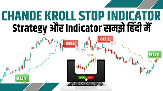 Chande kroll stop indicator explained in hindi with trading strategy [upl. by Sueahccaz]