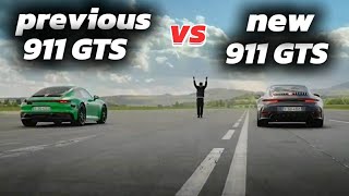 New Porsche 911 GTS Vs Porsche 911 GTS Previous [upl. by Aneehc999]