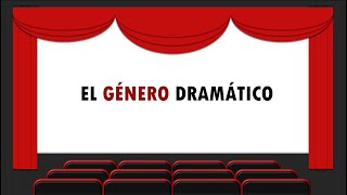 El género dramático  1ero de secundaria  Literatura [upl. by Bat]