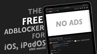 How to get an AdBlocker for iOS And All Apple Devices [upl. by Chuu132]