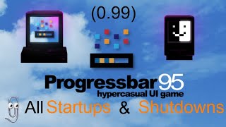 OUDATED Progressbar95  All Startup and Shutdown Sounds 099  previous version [upl. by Kaltman314]