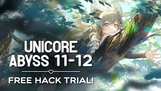 Genshin Impact 47 Unicore Abyss  Free Hack trials [upl. by Kirsti140]