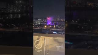 fireworks during mikrokosmos  BTS sowoozoo Festa 2021 [upl. by Alyos]