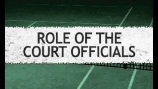 Officiating  Role of the court officials [upl. by Sirej]