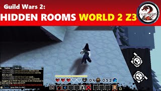 Guild Wars 2 Super Adventure Box World 2 Zone 3 Hidden Rooms  Master of Secrets [upl. by Suivatnom488]