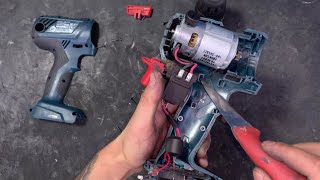 BOSCH GSR 180Lİ REPAİRMOTOR ENGİNEMOTOR [upl. by Kilroy831]