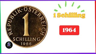 1 SCHILLING 1964 Austria Coin [upl. by Garaway48]