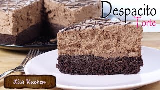 Despacito Torte  Brasilianische Schoko Sahne Torte Rezept mit Biskuit  So lecker amp einfach [upl. by Allenod]