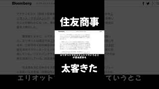 住友商事の太客投資 株式投資 株 日本株 [upl. by Doloritas]