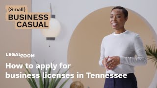 How to apply for business licenses in Tennessee [upl. by Thornburg]