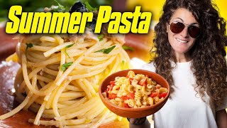 Italians ONLY Make These Pasta Dishes in Summer  Light Fresh Summer Pasta Recipes [upl. by Nanyk964]