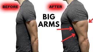 Get Bigger Arms FAST at Home No Equipment Needed  Triceps Workout [upl. by Dacia]