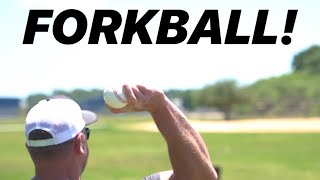 FORKBALL DRILL FOR NASTY MOVEMENT Strike Out More Batters [upl. by Carlota]