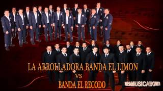 Banda El Recodo vs La Arrolladora Mega Corridos Solo Lo Mejor [upl. by Teerpnam]