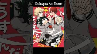 Bakugou Vs Shoto😂❤️anime mha bnha myheroacademia deku bakugou todoroki fyp memes shorts [upl. by Okiruy]