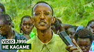 Mu kiniga kinshi ijambo rya Perezida KAGAME mu 1995 i Mayunzwe [upl. by Post]