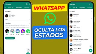 Porque no aparecen los estados de mis contactos en WhatsApp [upl. by Ecnaled]