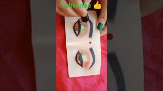 Eye Mask demo eyeshadow shortsfeed eyemakeup ytshorts viral [upl. by Enomyar]