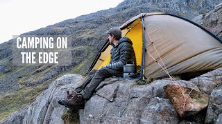 Solo Camping on the EDGE of a Mountain with the Hilleberg Unna [upl. by Lauryn637]