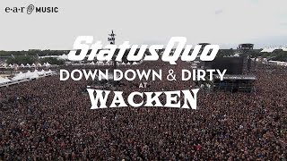 Status Quo quotWhatever You Wantquot Live at Wacken 2017  from quotDown Down amp Dirty At Wackenquot [upl. by Noonan]