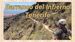 Wandeling door de kloof Barranco del Infierno Tenerife [upl. by Grogan]