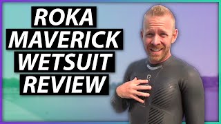 BEST BEGINNER Triathlon Wetsuit for just 250 Roka Maverick Review [upl. by Debera215]