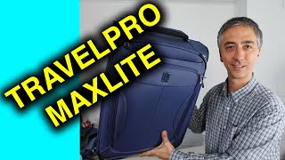 Travelpro Maxlite 5 Review InDepth Secret Compartment Reveal [upl. by Rayford971]