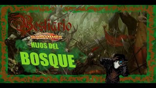 Elfos silvanos Warhammer fantasy bestiario totalwarwarhammer3 warhammer elfos [upl. by Radman]