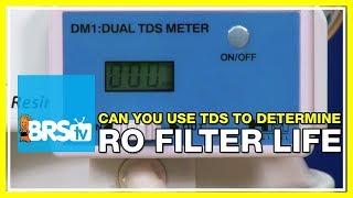 FAQ 18 Can I use TDS as an indicator for when to change my RODI filters  52 FAQ [upl. by Anerec]