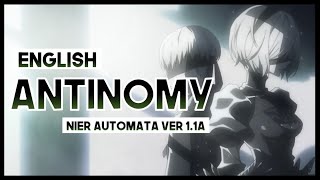 【mew】 quotAntinomyquot amazarashi ║ NieR Automata ver 11a ED ║ Full ENGLISH Cover amp Lyrics [upl. by Inaluiak]