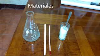 Experimentos de calorimetría [upl. by Lawan]