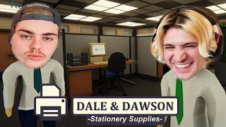 Among Us meets The Office  xQc Plays Dale amp Dawson Stationery Supplies [upl. by Tami748]