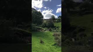 Hobbiton movie set new Zealandhobbiton newzealand fairytales movies nature [upl. by Yt]