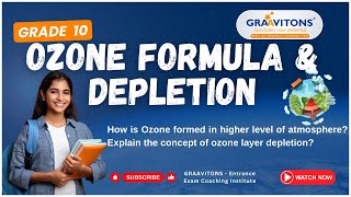 Ozone Layer Depletion  Class 10 Biology [upl. by Eitsyrc]