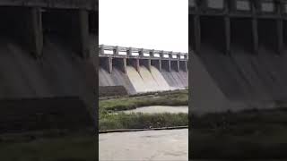 Hospet Tungabadra Dam gates opening 2024 monsoon [upl. by Vachell857]