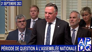 Période de Question à lAssemblée Nationale du 21 septembre 2023 [upl. by Llevel]