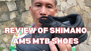 Doing a Review of my 1year old Shimano AM5 Mountain Bike Shoes [upl. by Ybocaj246]