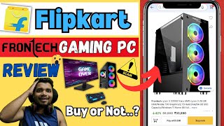 Frontech Gaming PC in Flipkart Review  Gaming CPU Under 15000 From Flipkart [upl. by Debo]