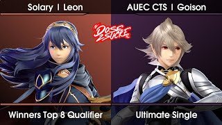 DOSE2SUCRE  202302  Leon Lucina Vs Goison Corrin SSBU Ultimate Tournament [upl. by Isus]