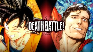 Goku VS Superman Dragon Ball VS DC Comics Death Battle Hype Trailer [upl. by Clemence777]