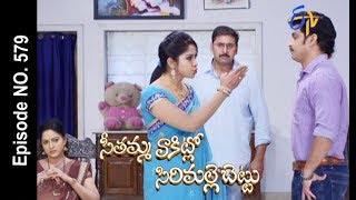 Seethamma Vakitlo Sirimalle Chettu  12th July 2017 Full Episode No 579  ETV Telugu [upl. by Nirroc660]