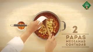 Cocina Fina Crema de garbanzos y tomates [upl. by Onairelav]