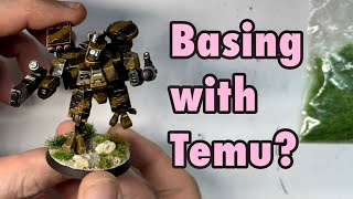 So I bought basing supplies on Temu and now I’m uncomfortable…  Wargaming Product Review [upl. by Nylkaj]